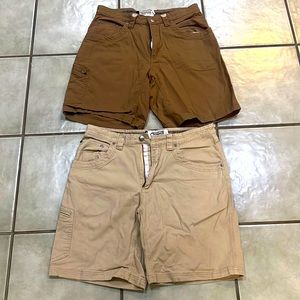 Mountain khaki Teton shorts lot of 2